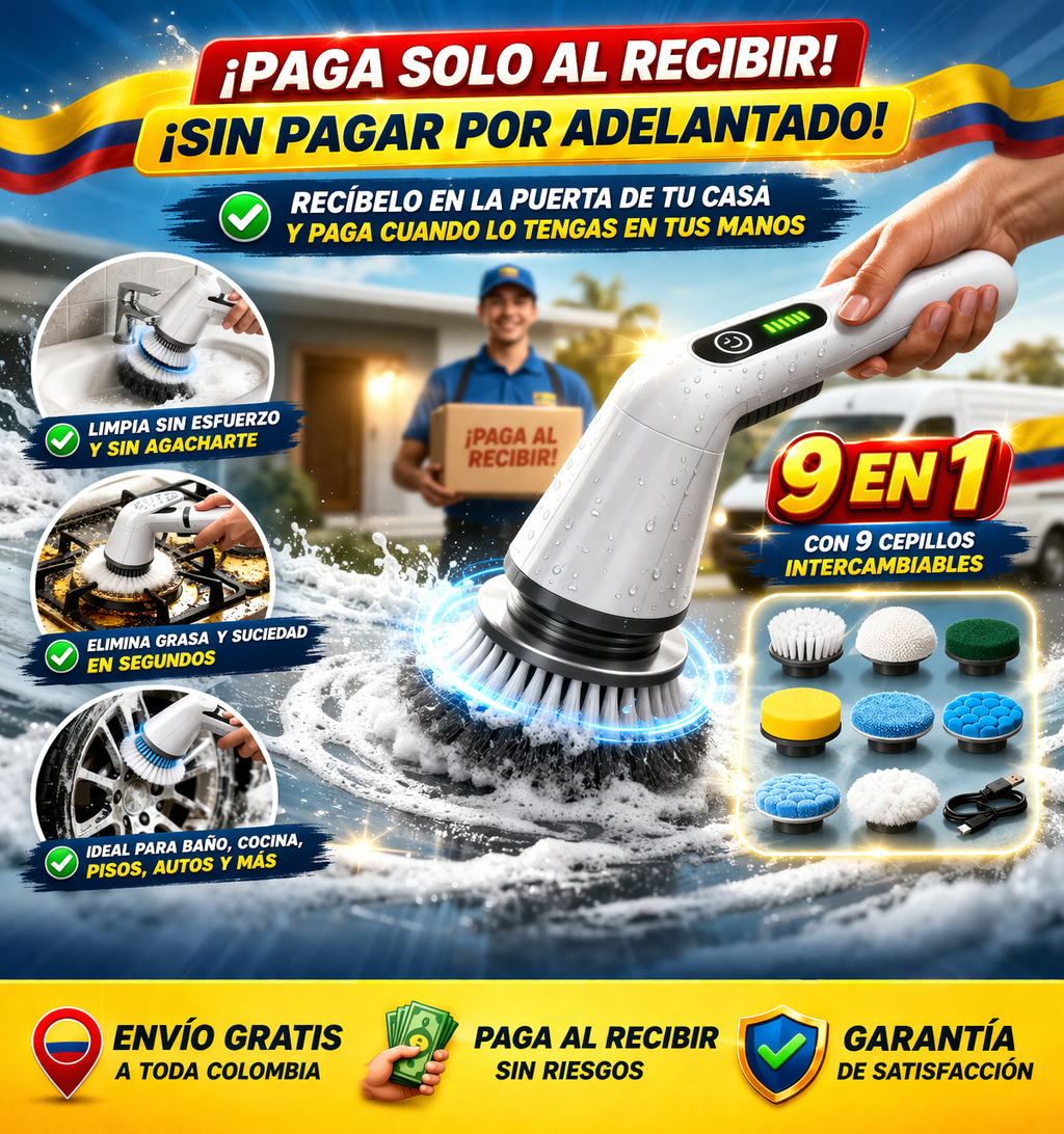 🧼 Cepillo de Limpieza 🚚 Pago contra entrega